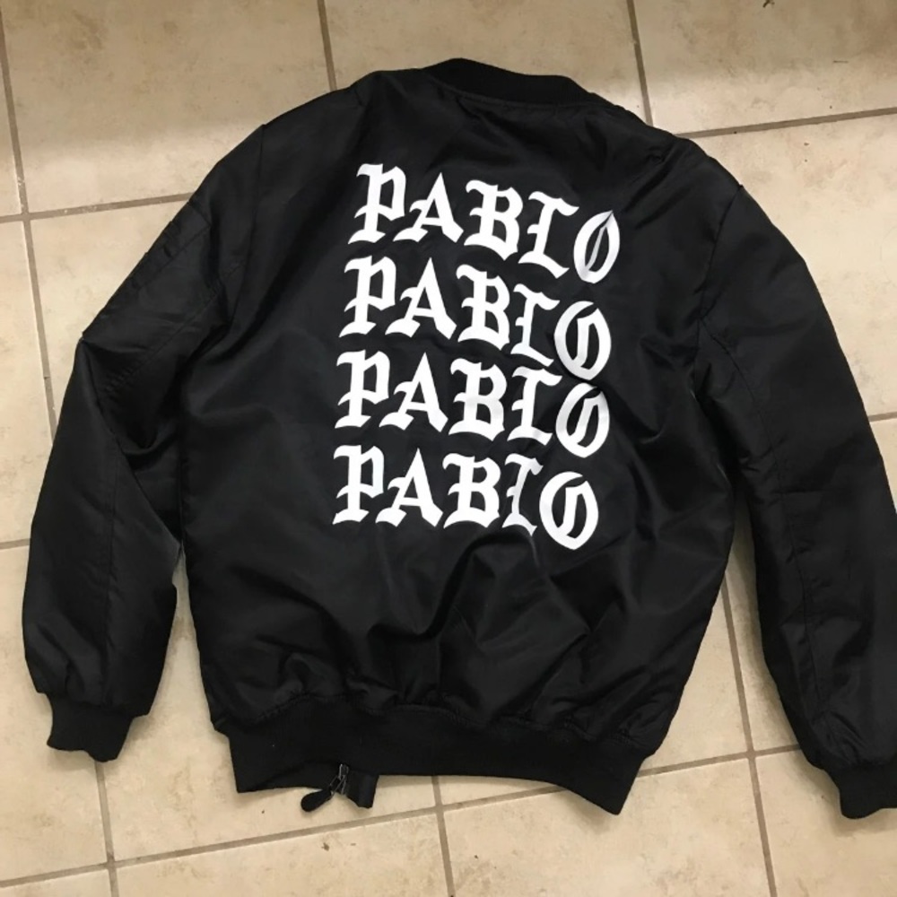 Yeezus tour bomber jacket